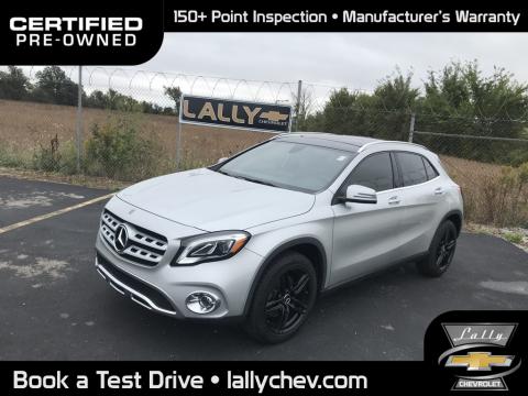 2018 Mercedes-Benz GLA-Class 4MATIC**AWD**LOW KMS**BLACK RIMS**PANO ROOF**LEATH