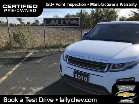 2018 Land Rover Range Rover Evoque HSE**SUNROOF**LEATHER**NAVIGATION**HEATED SEATS**